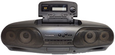 Panasonic RX-DT707 Portable Stereo CD System Radio Cassette Tape Tested & Faulty