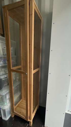 Vintage ikea glass display - ikea,