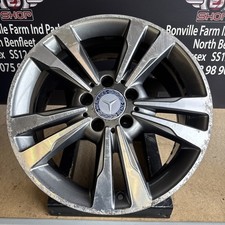 1 X GENUINE MERCEDES W207 E CLASS 17” INCH ALLOY WHEEL  A2074012102 7.5J ET45
