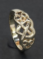 9 Carat Yellow Gold Open