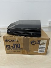 SONY PS-J10  Vinyl Record