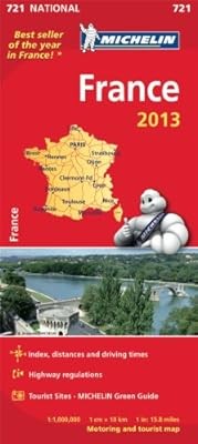 France 2013 national - map, 721