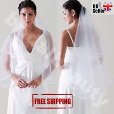 Halloween White Wedding Veil