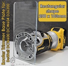 Rectangular Shape Router Base