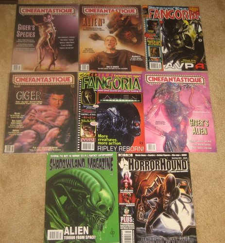 Alien giger lot 8 - lot,