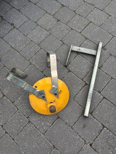 Caravan wheel clamp - caravan,