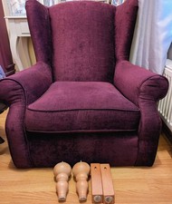 Next Plush Chenille Plum