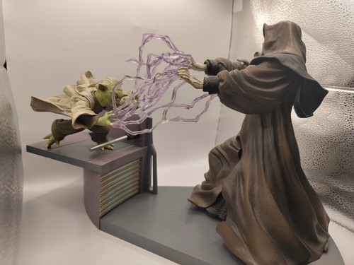 Star wars yoda vs - -, palpatine