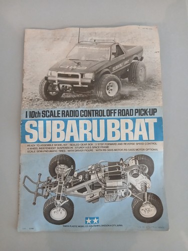 Tamiya subaru brat original - subaru,