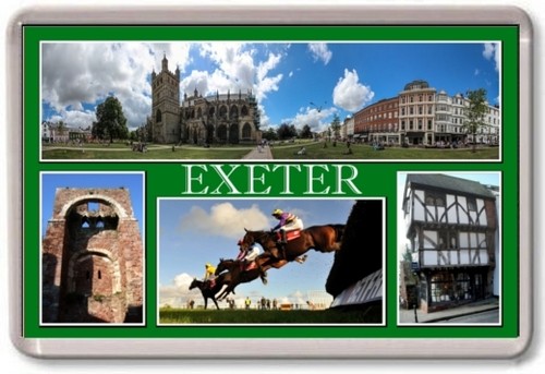 Fridge magnet exeter - magnet,