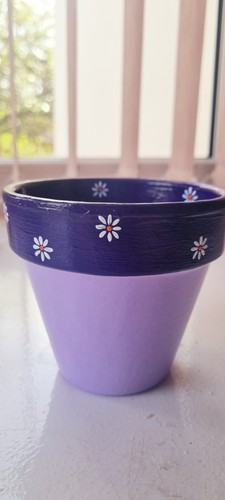 Terracotta flower pot clay - terracotta, pot/clay