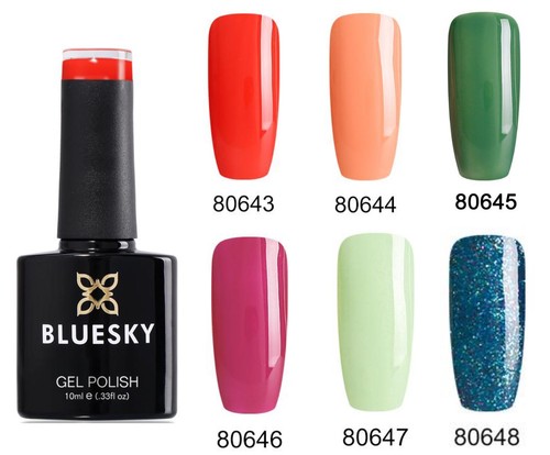 Bluesky gel nail polish - bluesky,
