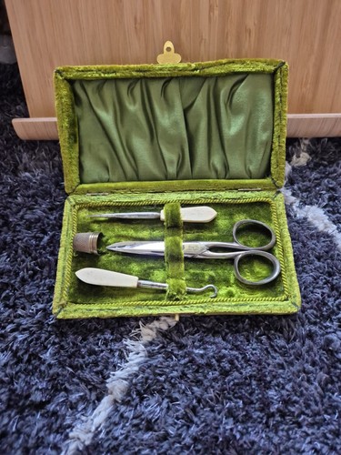 Antique victorian sewing - antique, kit