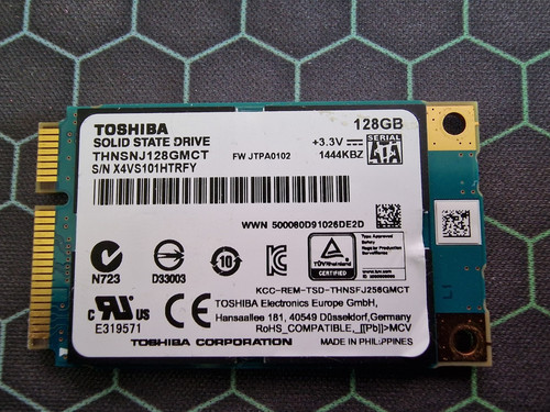 Toshiba 128gb msata - toshiba, ssd