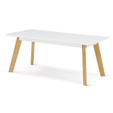 WHITE COFFEE TABLE RECTANGLE