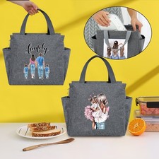 New Large Capacity Thermal Insulated Lunch Tote Cooler Food Bag Picnic Box