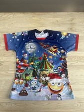 Rugby Shirt Novelty Christmas - Olorun Large child Size