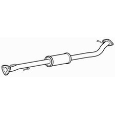 Centre Exhaust Middle Silencer