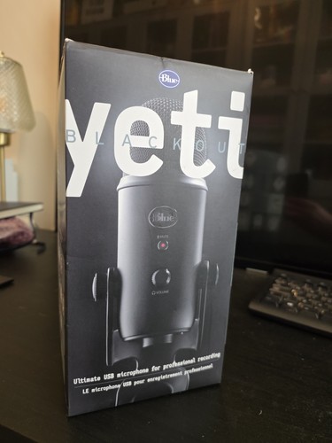 Logitech blue yeti blackout - blue,