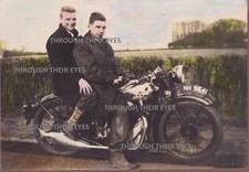 3 Original photos of Reg Spokes on BSA Motorcycle motorbike Northampton