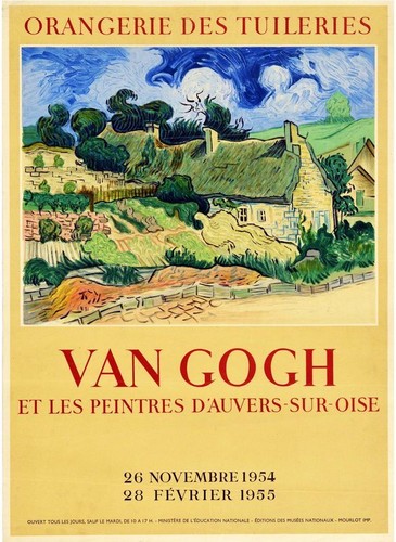 Vintage 1954 french - french, gogh