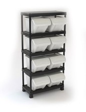 Shelving Storage Unit with 8