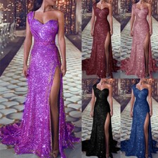 Women Plus Lady Wedding Evening Cocktail Party Prom Bridesmaid Ball Gown Dress 