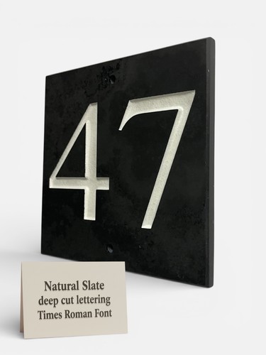 House sign number deep - number,