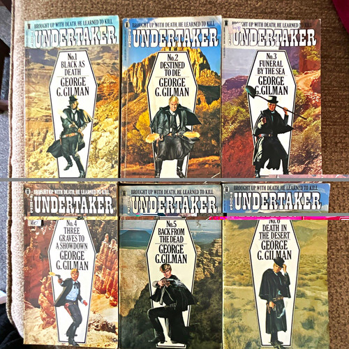 The undertaker book lot 6 - undertaker, #1-6