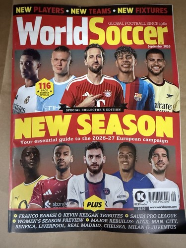 World soccer magazine sep 2026 - soccer,