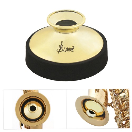 Slade alto sax mute abs - mute, gold