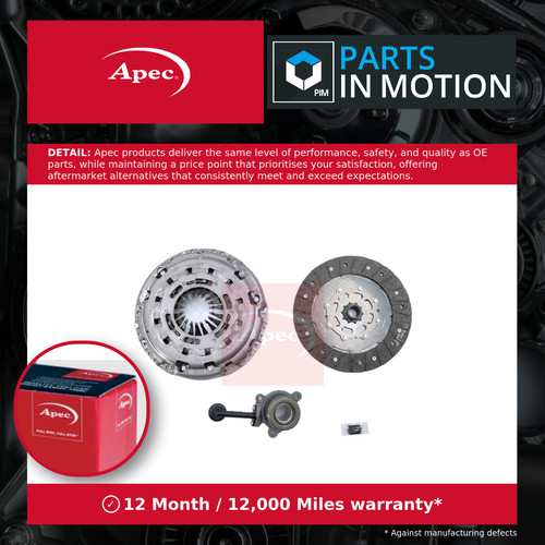 Clutch kit 3pc - clutch,