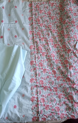 Unstitched two peice cotton - two,