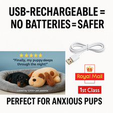 Pet Heartbeat Plush Doll Toy