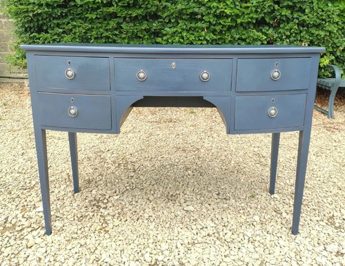 Antique edwardian desk - antique, desk/