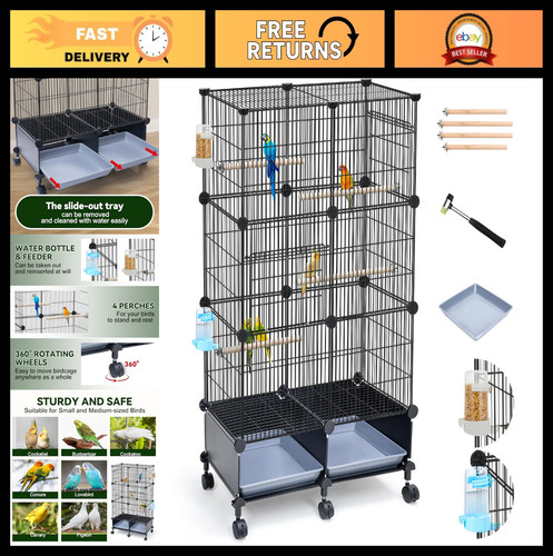 Inch encrypted metal bird - 46-inch,