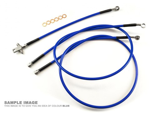 Fir hose front brake - fir, blue
