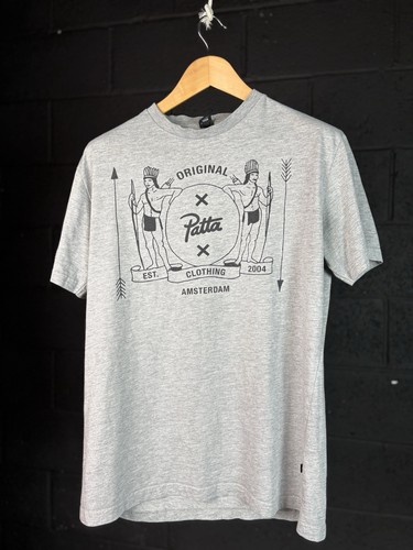 Patta grey large tshirt - patta,