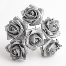 5CM FOAM ROSES - Bunch of 6