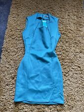 NWT Womens John Zack London Dress, Size 10, Green, Bodycon, Lined, Sleeveless