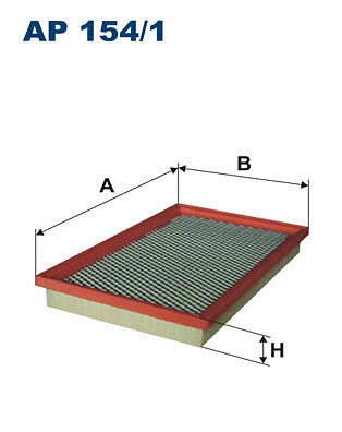 Air filter filtron - ap, 154/1