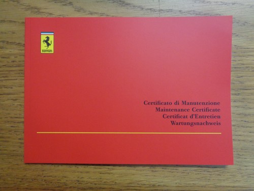 Ferrari service history - service,