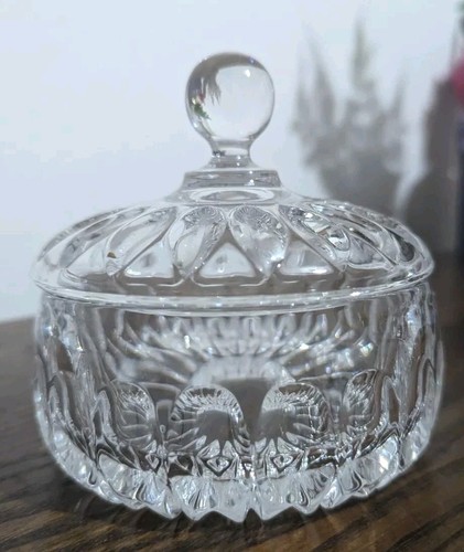 Vintage gorham crystal lidded - crystal,