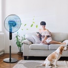 18" Oscillating Floor Fan