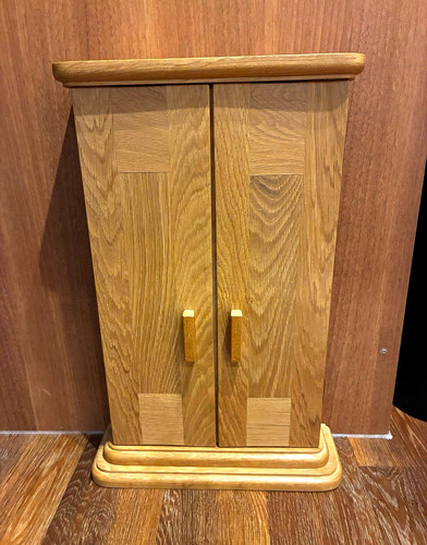 Butsudan cabinet oak - butsudan,