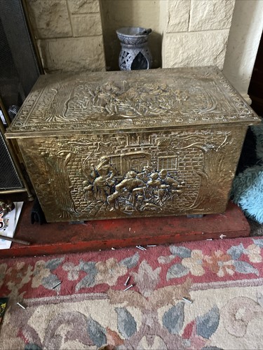 Kindling box old vintage - kindling,