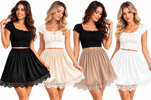 Half slip lace - half, petticoat
