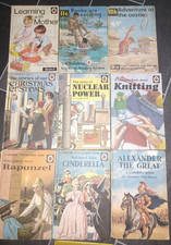 Job Lot 10  Vintage Ladybird Books Early Editions Mixed Subjects Bundle