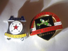 2 RARE OLD STOKE SPEEDWAY CLUB