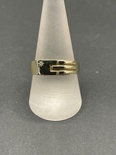 Mens 9ct Yellow Gold Signet